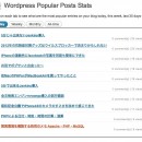 人気記事を表示するWordPressプラグインの比較