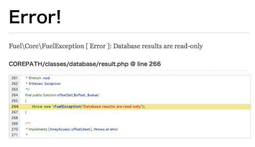 FuelPHP Framework